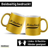 Möhnekind Vintage Glitzertasse 330ml