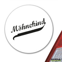 Möhnekind Vintage Aufkleber 10cm Sticker