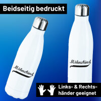 Möhnekind Vintage Edelstahl-Trinkflasche 500ml