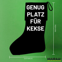 Möhnekind Modern Weihnachtsstrumpf Beige