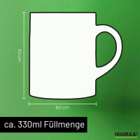 Möhnekind Modern Glitzertasse 330ml