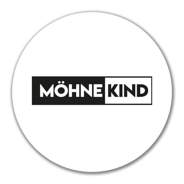 Möhnekind Modern Aufkleber 10cm Sticker