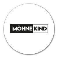 Möhnekind Modern Aufkleber 10cm Sticker