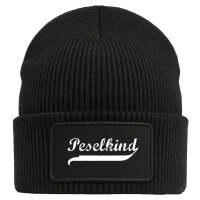 Peselkind Vintage Beanie Black Mütze