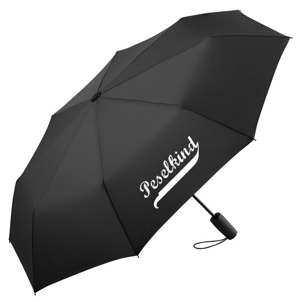 Peselkind Vintage Regenschirm 98cm Schwarz