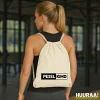 Peselkind Modern Turnbeutel 12 Liter