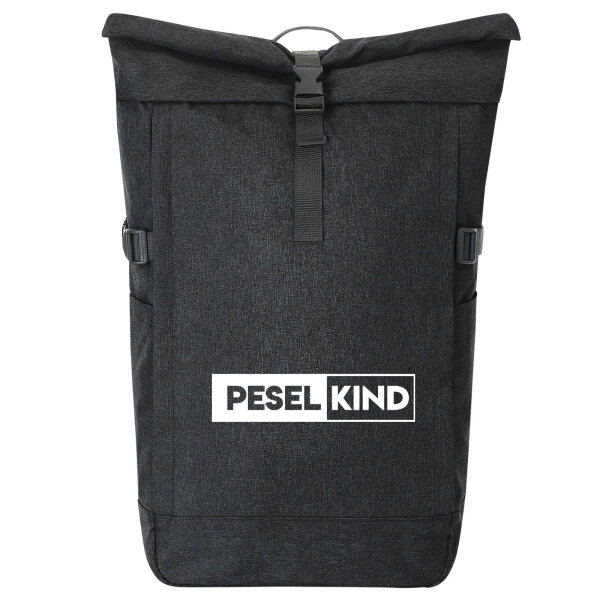 Peselkind Modern Kurierrucksack 30-44 Liter Black Melange