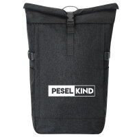Peselkind Modern Kurierrucksack 30-44 Liter Black Melange