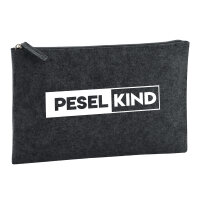 Peselkind Modern Kulturbeutel 1 Liter Filz Charcoal...
