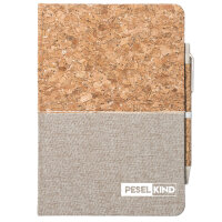 Peselkind Modern Notizbuch A5 80 Blatt inkl. Kugelschreiber