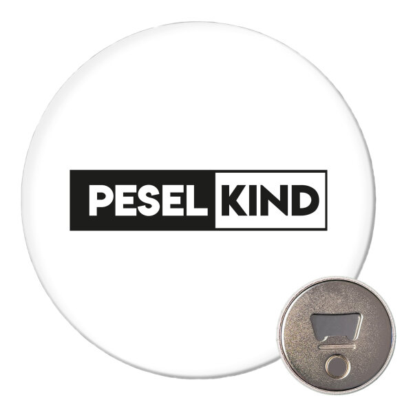 Peselkind Modern Magnet 59mm Kühlschrankmagnet Flaschenöffner