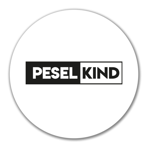 Peselkind Modern Aufkleber 10cm Sticker