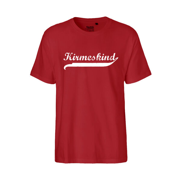 Kirmeskind Vintage Herren T-Shirt L Red