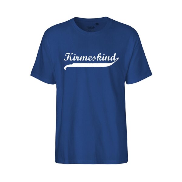 Kirmeskind Vintage Herren T-Shirt S Royal