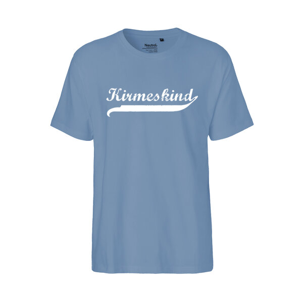 Kirmeskind Vintage Herren T-Shirt XL Dusty Indigo