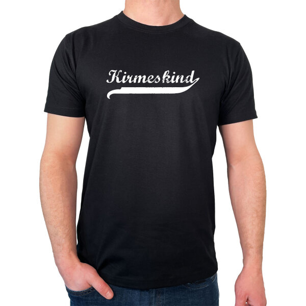 Kirmeskind Vintage Herren T-Shirt XXL Black