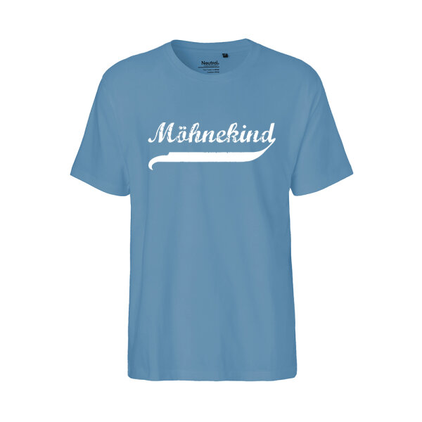 Möhnekind Vintage Herren T-Shirt L Dusty Indigo