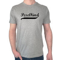 Peselkind Vintage Herren T-Shirt L Sport Grey