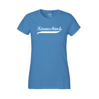 Kirmeskind Vintage Damen T-Shirt M Sapphire