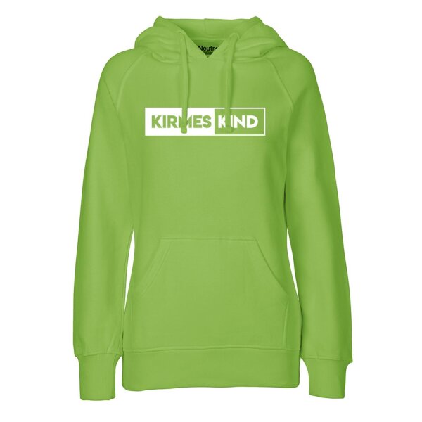 Kirmeskind Modern Damen Hoodie S Lime