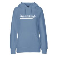 Kirmeskind Vintage Damen Hoodie L Dusty Indigo