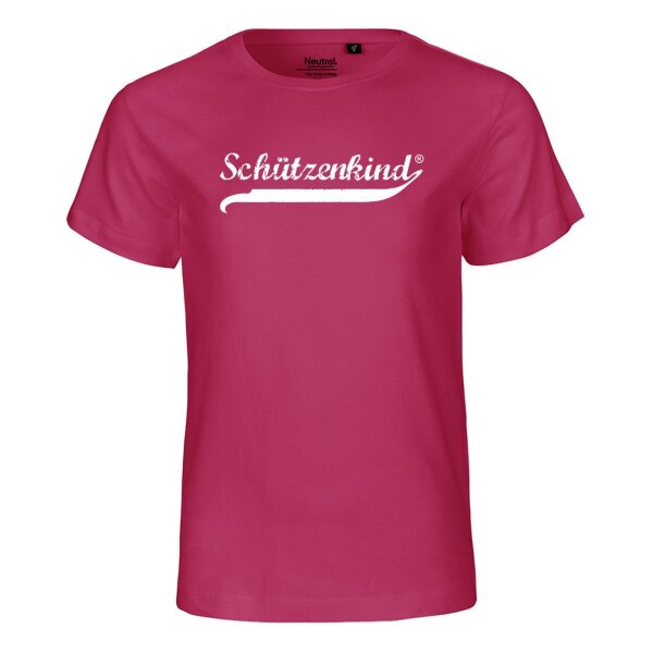 Schützenkind Vintage Kids T-Shirt 104/110 Pink
