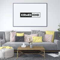 Kirmeskind Modern Poster