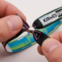 Kirmeskind Armband wiederverschließbar mit Perlenverschluß