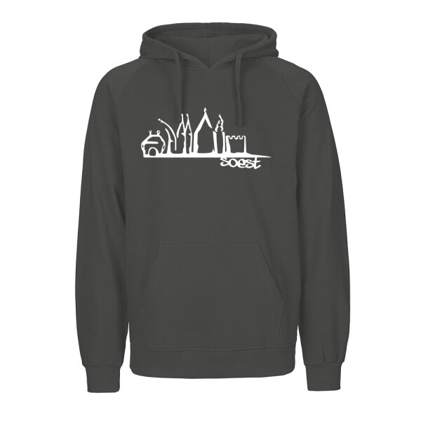 Soest Skyline Herren Hoodie XXL Charcoal
