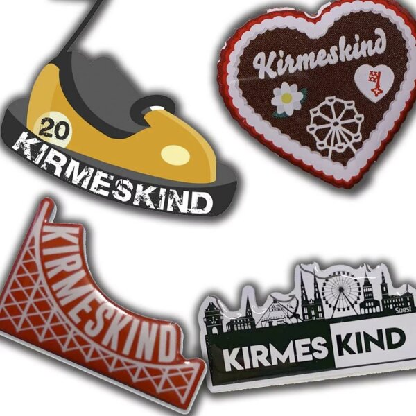 Kirmeskind Pins