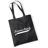 Kirmeskind Vintage Jutebeutel Black