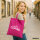 Soest Skyline Jutebeutel Fuchsia